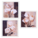 3 Panel Flower Blooming Abstract Unframe Picture Wall Picture Art Painting