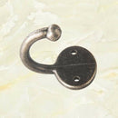 Lot 6pcs Retro Coat Hat Hook Door Wall Hanger Alloy 35 x 30mm -Bronze