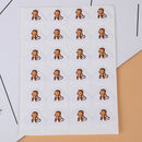 DIY Cartoon Cute Animals Corne Paper Stickers Photo Decoration ScrapbookingOZ