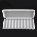 1Pc White Battery Case For 10x18650 Battery Holder Protective Box