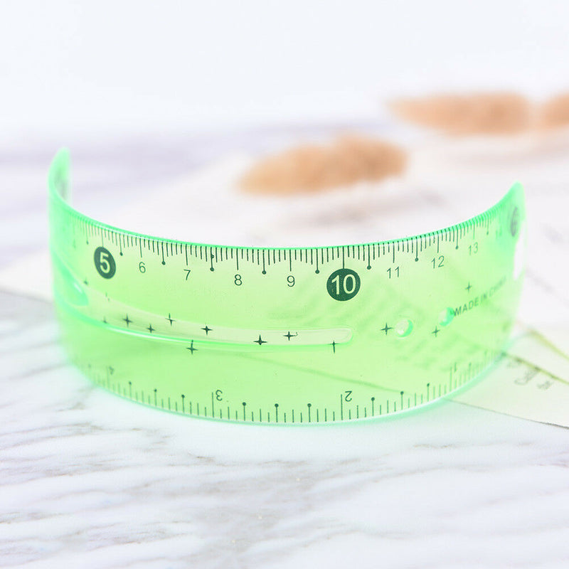 Soft Ruler Flexible Ruler Tape Measure 15cm Straight Ruler Office School SupplSE