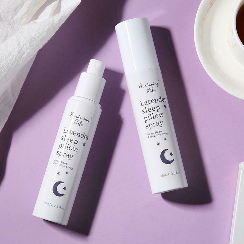 75ML Lavender Pillow Sleep Spray Soothe Mind Body Top Insomnia Essential Oil