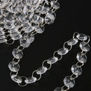 33 FT Crystal Clear Acrylic Bead Garland Chandelier Hanging wedding supplie