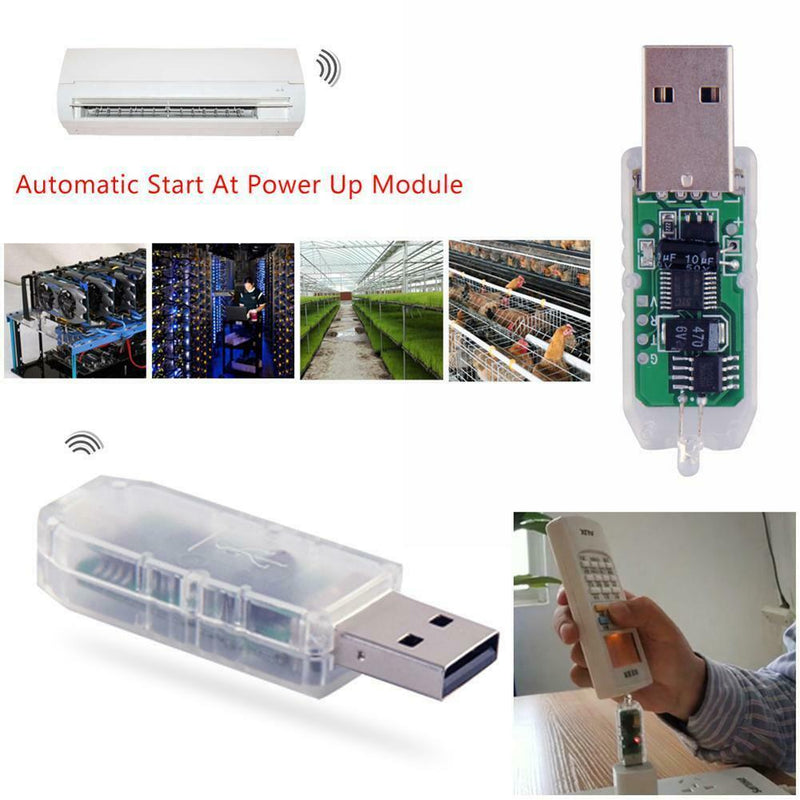 Self Start Remote Control Infrared Command Learning Module