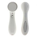 White Ultrasound Heat Therapy Body Pain Relief Ultrasonic Beauty Massager Tool