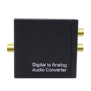 Digital to Analog Converter DAC Digital SPDIF Toslink to Analog Stereo Audi