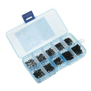 1000Pcs/set M1 M1.2 M1.4 M1.7 mix PA head micro screws round hea %o