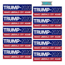 10PCS Donald Trump for President Make Liberals Cry Again 2020 Bumper Stickers