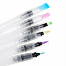 Water Coloring Brush Pens,Set of 6 Watercolor Painting Brushes for Water So