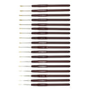 18x Knitting -0.5mm-2.1mm Yarn Sewing Needles Wools