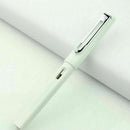Collectable Fountain Retro Pen Students Medium Nib Stainless Steel Black A6E8.