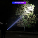 LED Magnet Flashlight USB Charging T6 Outdoor Working Lamp 360 degree rotation