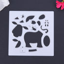Dairy Cattle Cow Craft Puzzle Die Cutting Stencil Scrapbooking DIY Decor