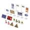 18 Sets of English Road Signs Traffic Signs Children's Educational Toys