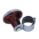 Crown Pattern Metal Plastic Handle Steering Wheel Spinner Knob for Auto Tru