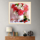5D DIY Full Drill Diamond Painting Flowers Cross Stitch Embroidery Crafts