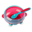 Children's Tableware Baby Suction Food Bowl Nursing Accessories Green