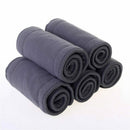 5 Layers Stay Dry Bamboo Charcoal Fleece Baby Cloth Diaper Inserts, Absorbe M6V7