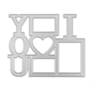 Metal Cutting Dies Stencils for DIY Scrapbook Photo Valentines Day (DX-737)