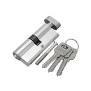 X70 SilverTone Cylinder Hardware Indoor Aluminum Security Gate Door  Dwgp