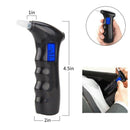Breathalyzer,Portable Alcohol Breath Tester with LCD Display Digital Fast,H