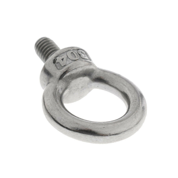 20 Pcs M6 Stainless Steel Lifting Eye Bolt Marine Grade