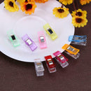 50pcs/set Multi-color Plastic Clips for DIY Craft Quilting Patchwork Sewing