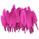 Approx. 50pcs 4-6 Inches Dyed Goose Feather for Decoration Craft---Pink