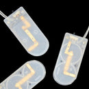 2PC Case Box Battery Holder CR2032 Button Coin Cell 6V ON/OFF Switch Random