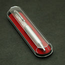 Rhombic Case Pen Storage Box Stationery Organizer School Office Use Transparen U