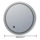 2PCS (7 Color) Car LED Colorful Water Coaster USB Charging Non-Slip Coast ITK