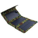 Outdoor Portable Solar Panel Green 5W Solar Folding Panel Usb Charger Campi