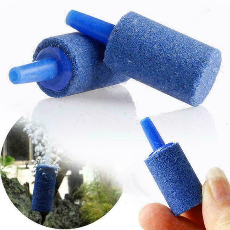 Cylinder Aquarium Bubble Air Stone Fish Tank Aeration Aerator Diffuser Y4G2 I6C1