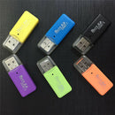 Hot Mini USB /MMC Memory Card Reader 480Mbps For Computer Laptop USB CaGVCASJTO