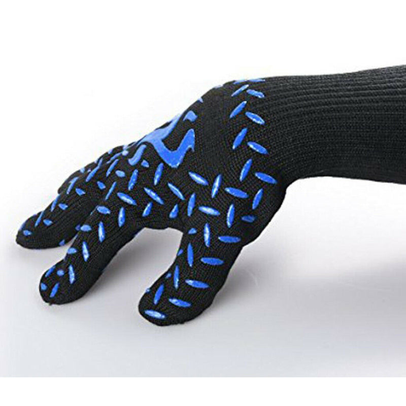 Silicone Insulated Gloves High Temperature Resistant Gloves Worn on 2 Sides