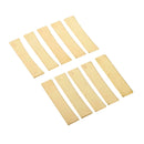 10pcs Brass Guitar Fingerboard Fret Press Caul Inserts for Electric Guitars