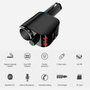 Bluetooth Car FM Transmitter MP3 Player Hands free Radio Adapter Kit USB Charger
