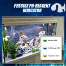 Aquarium Carbon Dioxide CO2 Monitor Glass Ball Drop Tester Checker J7P2