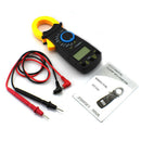 Electric LCD Digital Clamp Multimeter AC-DC Volt Ammeter Black