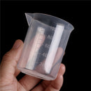 100ml / 3.4oZ Clear Plastic Graduated Measure Cup Jug Beakers KitchenLab Too Bj