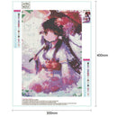 5D DIY Full Drill Diamond Painting Comic Girl Cross Stitch Embroidery Kits