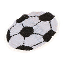 football reversible change color sequins sew on patches DIY applique BX