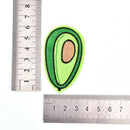 10 pcs avocado patches badge for clothing iron embroidered patch applique DIY3C