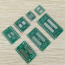 35pcs=7 value x 5pcs PCB Board Kit SMD Turn To DIP SOP MSOP SSOP TSSOP SOT2 R3U6