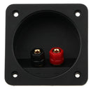 DIY Home Car Stereo Screw Cup Connectors Subwoofer Plugs 2-Way Speaker Box