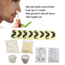 Nose Hair Removal Wax Kit Nasal Ear Hairs Painless Effective Quick Safe Saf P0S5