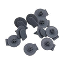 10pcs Clips For  MINI Cooper Wheel Arch Skirt Trim Fastener Grey R50 R52 R53