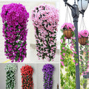 84cm Artificial Silk Violet Flower Hanging Garland Wedding Party Home Decor