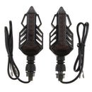 2pcs Flowing Waterproof Motorbike Turn Signal Lights Flashing Arrow Turning