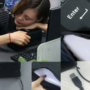 Big Enter Key USB Pillow Anti-stress Relief Super Size Enter Key Unbreakable